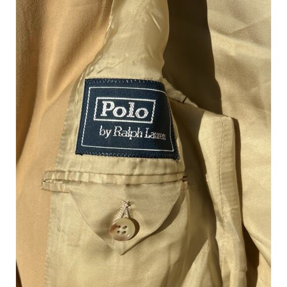 Polo Ralph Lauren Men's Vintage Blazer Jacket Sport Coat Academia Preppy 38R - Picture 5 of 12